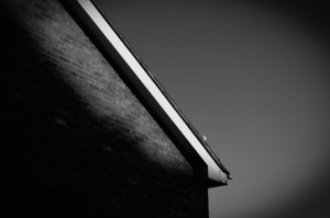 Roofline with sky