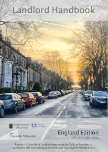 Landlord handbook England edition
